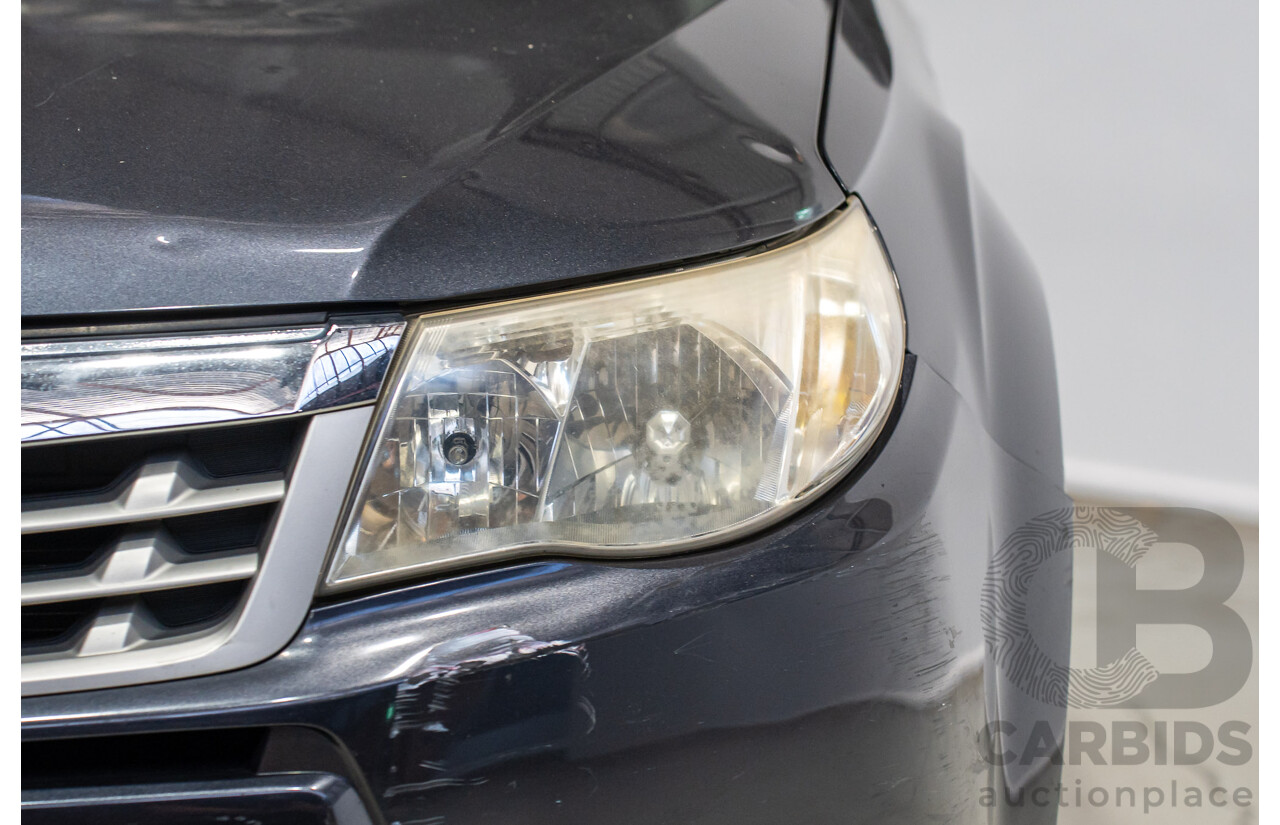 02/2012 Subaru Forester XS Premium (AWD) MY12 4d Wagon Grey 2.5L