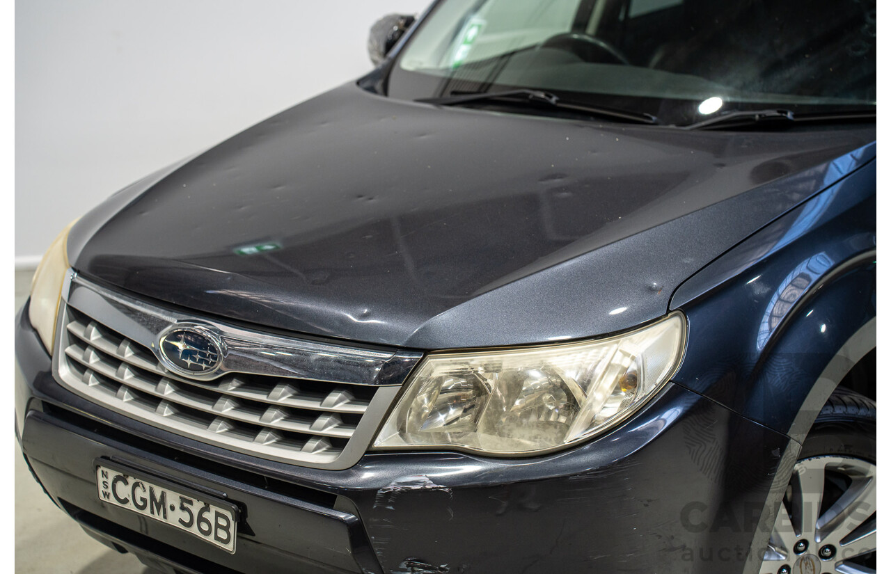02/2012 Subaru Forester XS Premium (AWD) MY12 4d Wagon Grey 2.5L