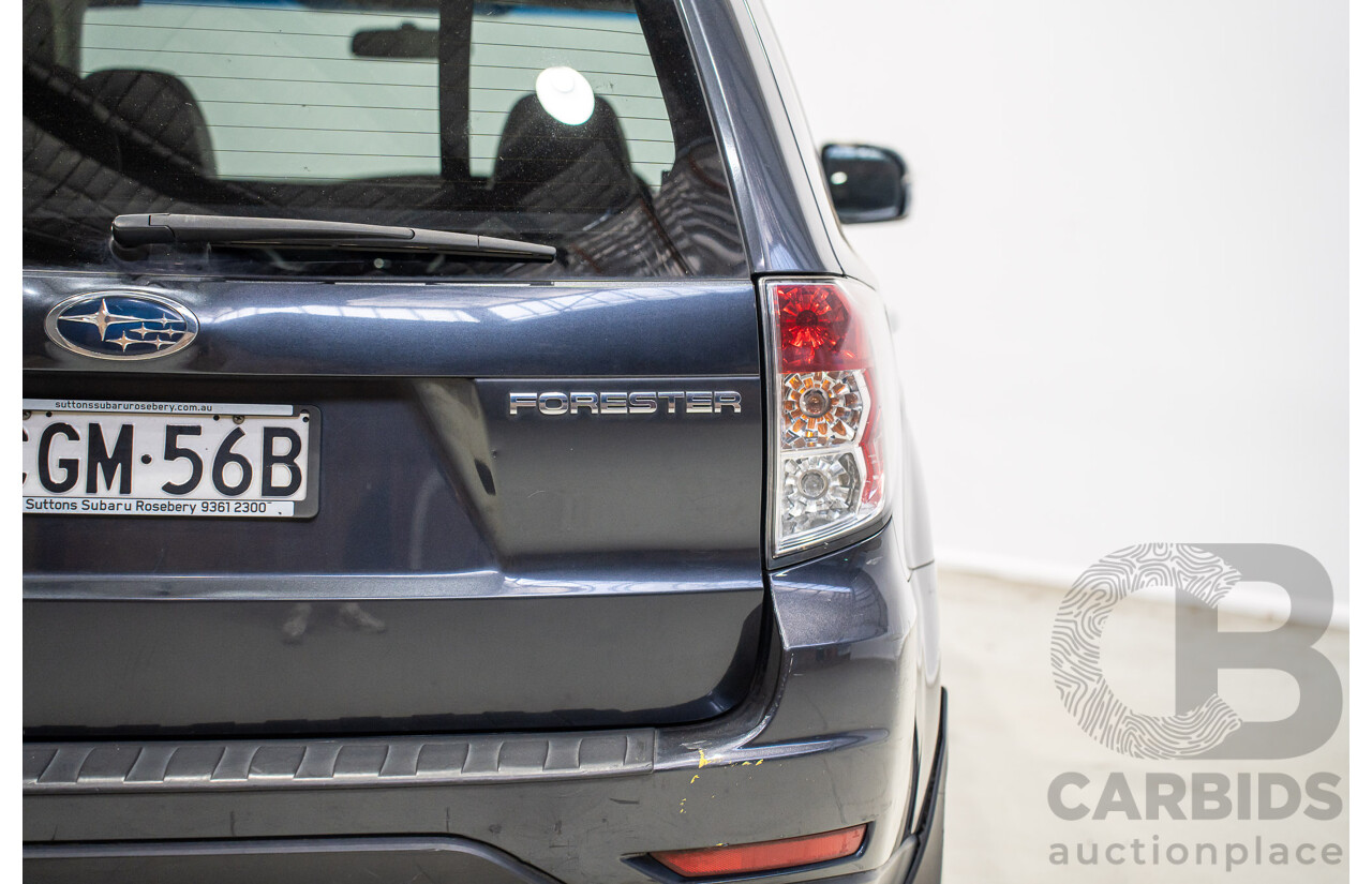 02/2012 Subaru Forester XS Premium (AWD) MY12 4d Wagon Grey 2.5L