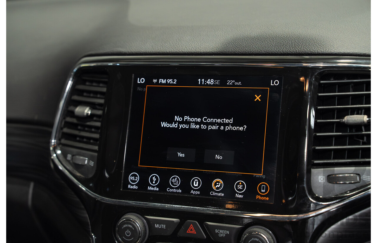 9/2019 Jeep Grand Cherokee Night Eagle (4x4) WK MY19 4d Wagon Black Turbo Diesel V6 3.0L