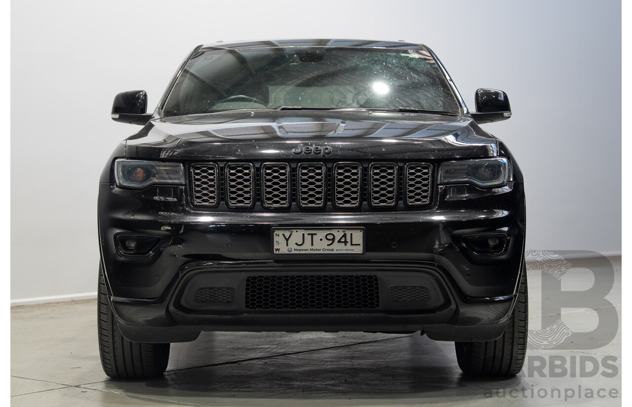 9/2019 Jeep Grand Cherokee Night Eagle (4x4) WK MY19 4d Wagon Black Turbo Diesel V6 3.0L