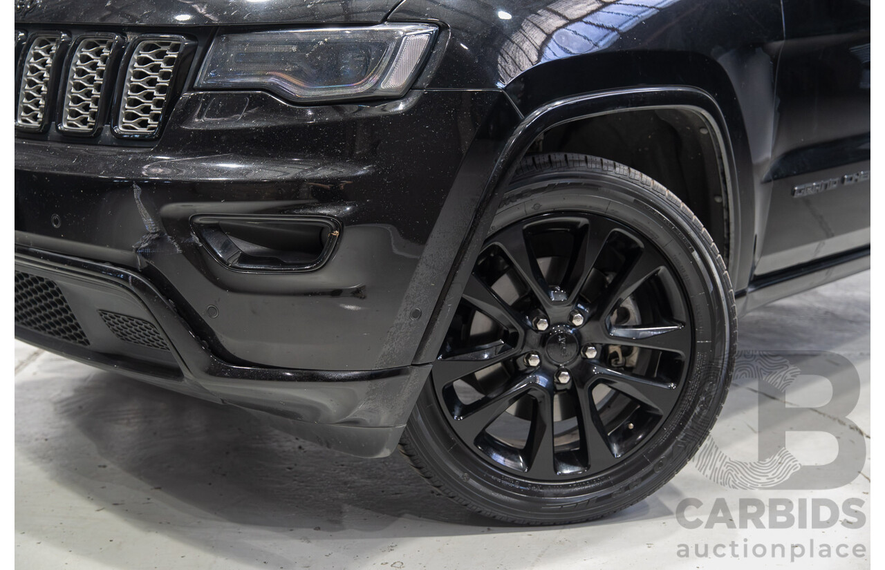 9/2019 Jeep Grand Cherokee Night Eagle (4x4) WK MY19 4d Wagon Black Turbo Diesel V6 3.0L