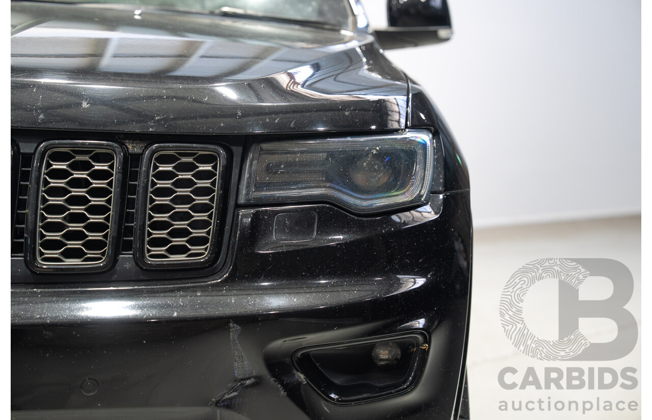9/2019 Jeep Grand Cherokee Night Eagle (4x4) WK MY19 4d Wagon Black Turbo Diesel V6 3.0L
