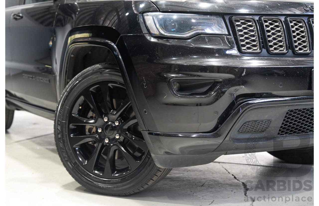 9/2019 Jeep Grand Cherokee Night Eagle (4x4) WK MY19 4d Wagon Black Turbo Diesel V6 3.0L