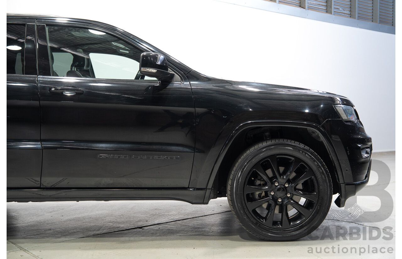 9/2019 Jeep Grand Cherokee Night Eagle (4x4) WK MY19 4d Wagon Black Turbo Diesel V6 3.0L