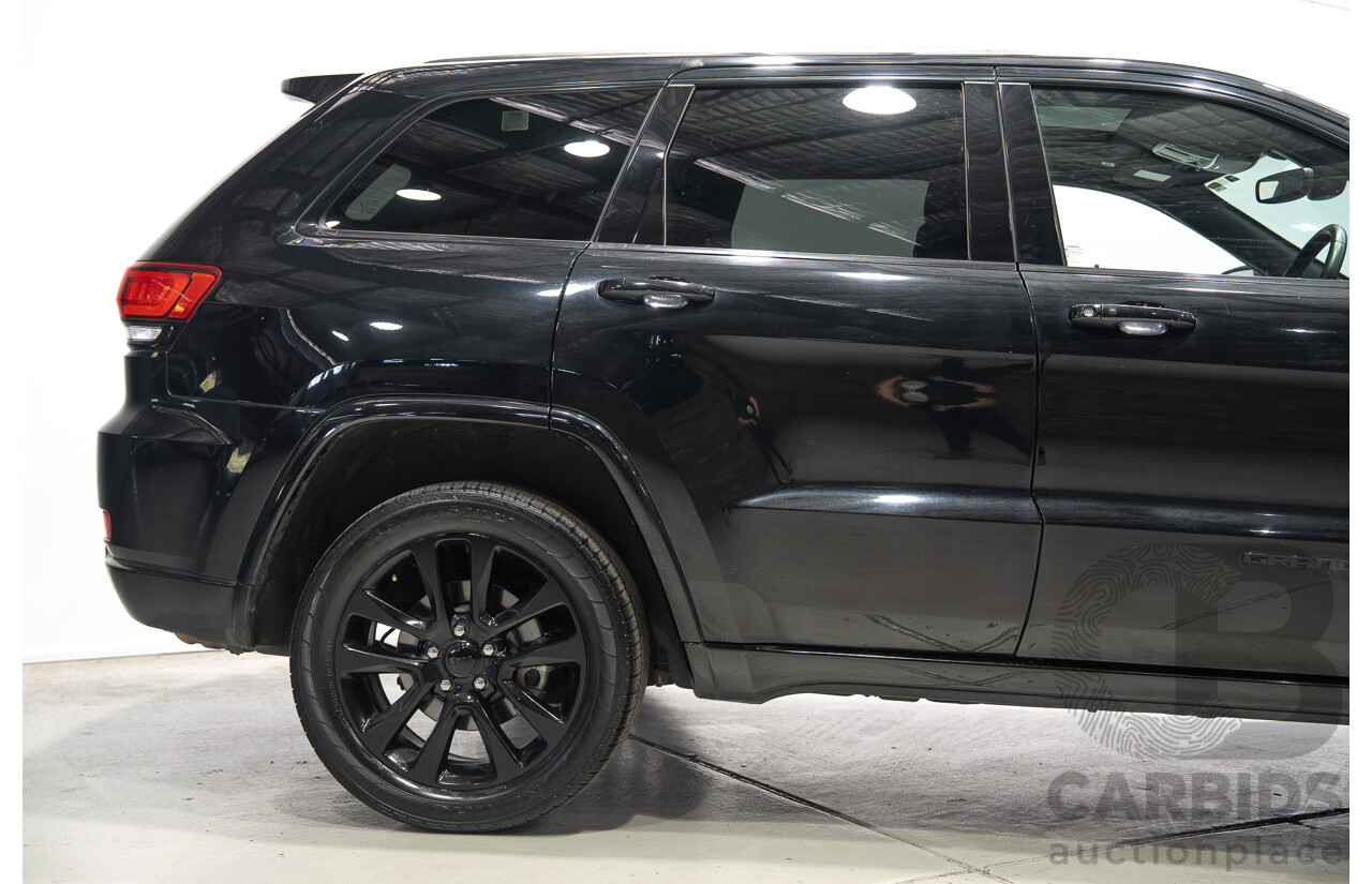 9/2019 Jeep Grand Cherokee Night Eagle (4x4) WK MY19 4d Wagon Black Turbo Diesel V6 3.0L
