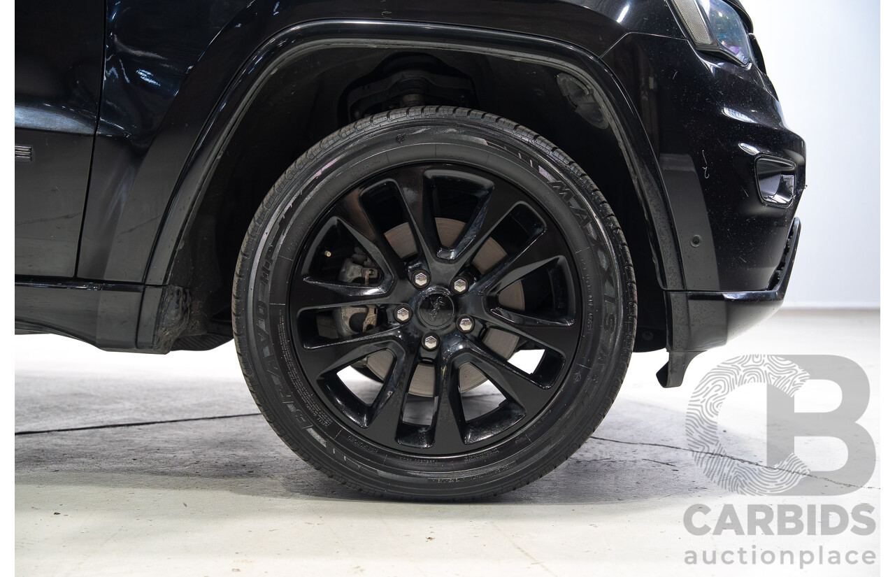 9/2019 Jeep Grand Cherokee Night Eagle (4x4) WK MY19 4d Wagon Black Turbo Diesel V6 3.0L