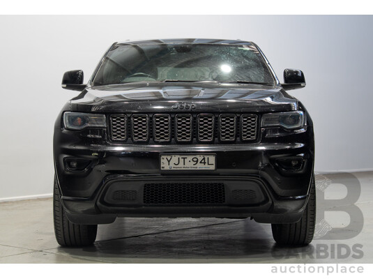9/2019 Jeep Grand Cherokee Night Eagle (4x4) WK MY19 4d Wagon Black Turbo Diesel V6 3.0L
