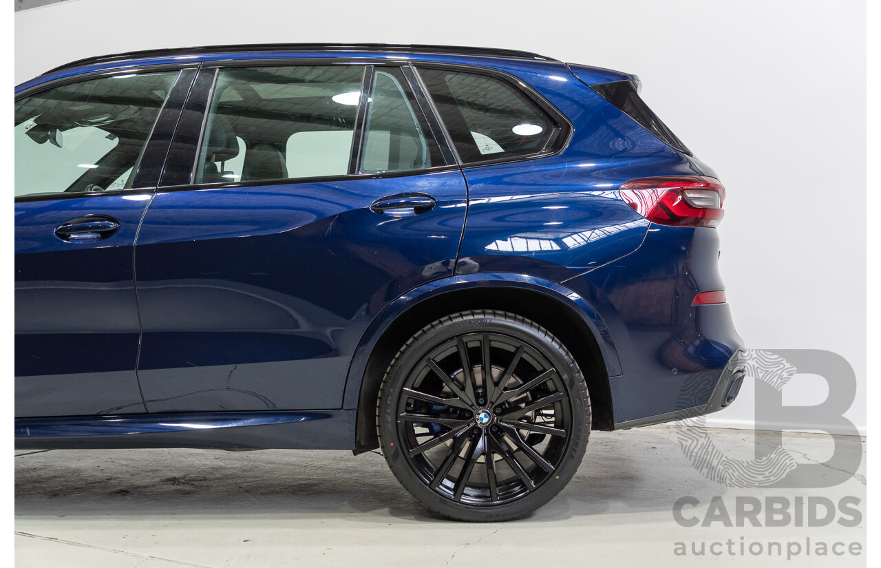 1/2022 BMW X5 xDrive30d M Sport (AWD) G05 4d Wagon Tansanit Blue Metallic Turbo Diesel 3.0L
