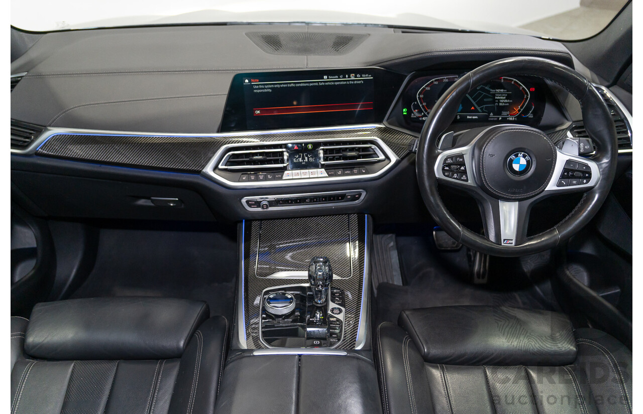 1/2022 BMW X5 xDrive30d M Sport (AWD) G05 4d Wagon Tansanit Blue Metallic Turbo Diesel 3.0L