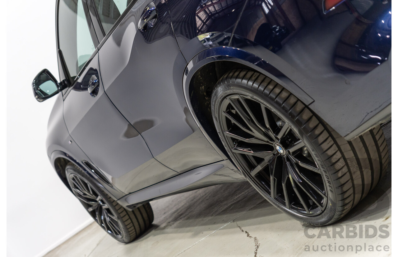1/2022 BMW X5 xDrive30d M Sport (AWD) G05 4d Wagon Tansanit Blue Metallic Turbo Diesel 3.0L
