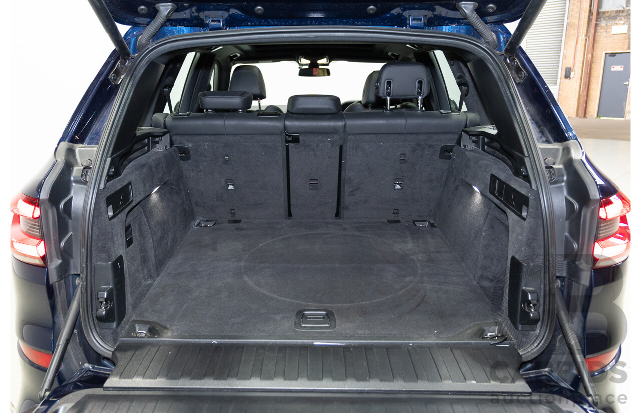 1/2022 BMW X5 xDrive30d M Sport (AWD) G05 4d Wagon Tansanit Blue Metallic Turbo Diesel 3.0L