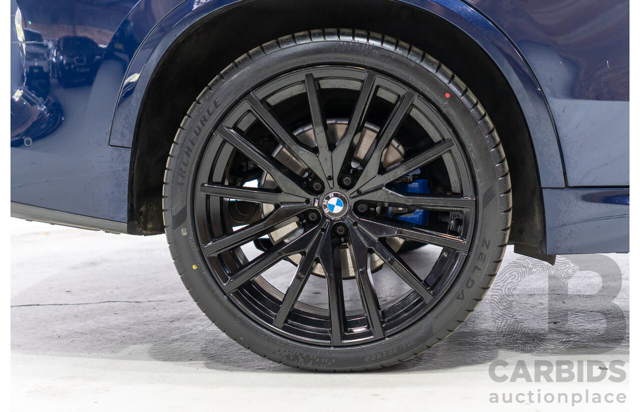 1/2022 BMW X5 xDrive30d M Sport (AWD) G05 4d Wagon Tansanit Blue Metallic Turbo Diesel 3.0L