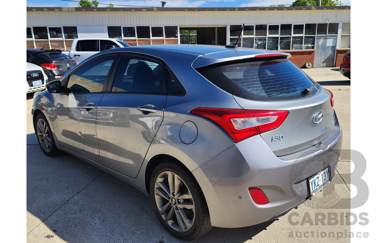 06/2015 Hyundai i30 SR GD3 SERIES 2 5d Hatchback Silver 2.0L