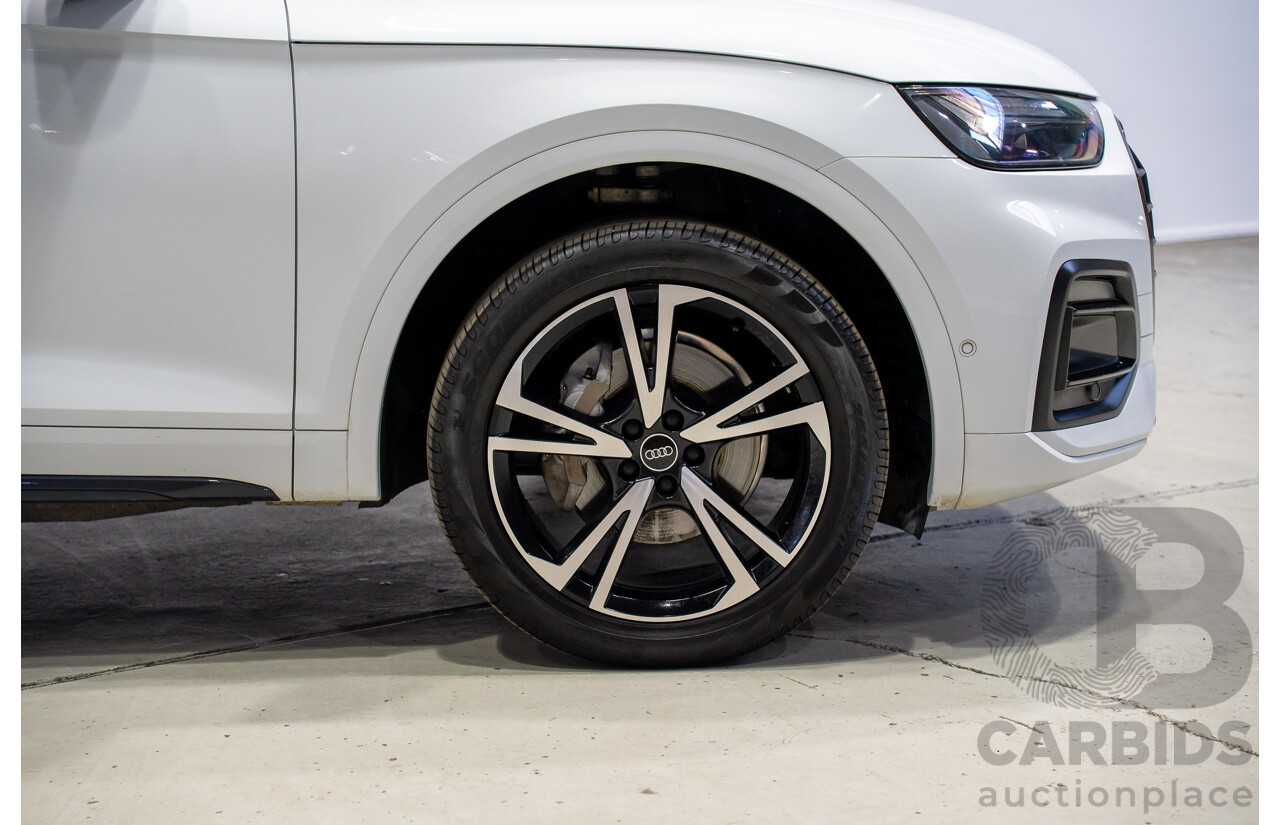 01/2021 Audi Q5 45 TFSI QUATTRO Launch ED MHEV (AWD) FY MY21 4d Wagon White 2.0L
