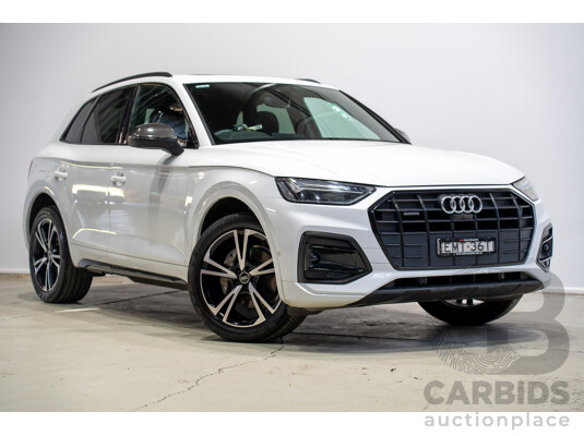 01/2021 Audi Q5 45 TFSI QUATTRO Launch ED MHEV (AWD) FY MY21 4d Wagon White 2.0L