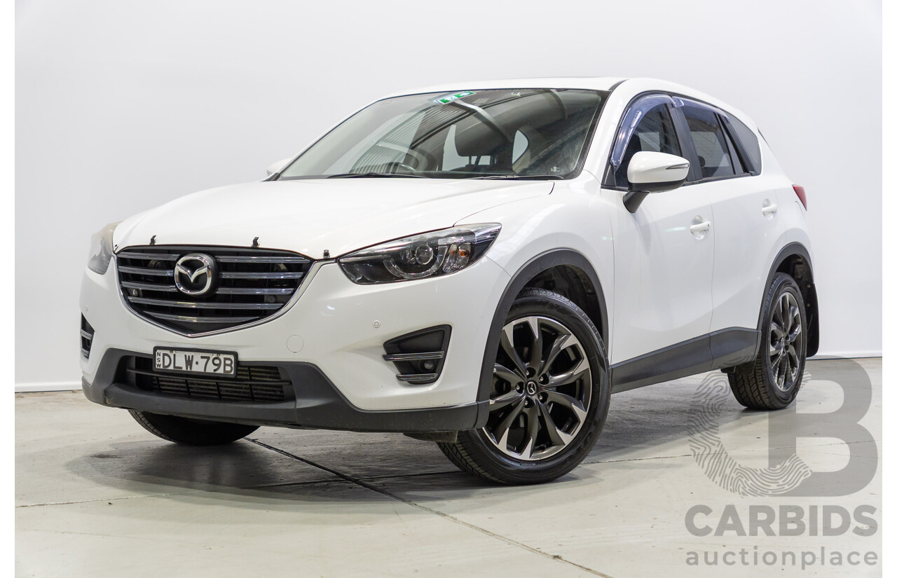 11/2016 Mazda CX-5 GT (4x4) MY17 4d Wagon White Turbo Diesel 2.2L