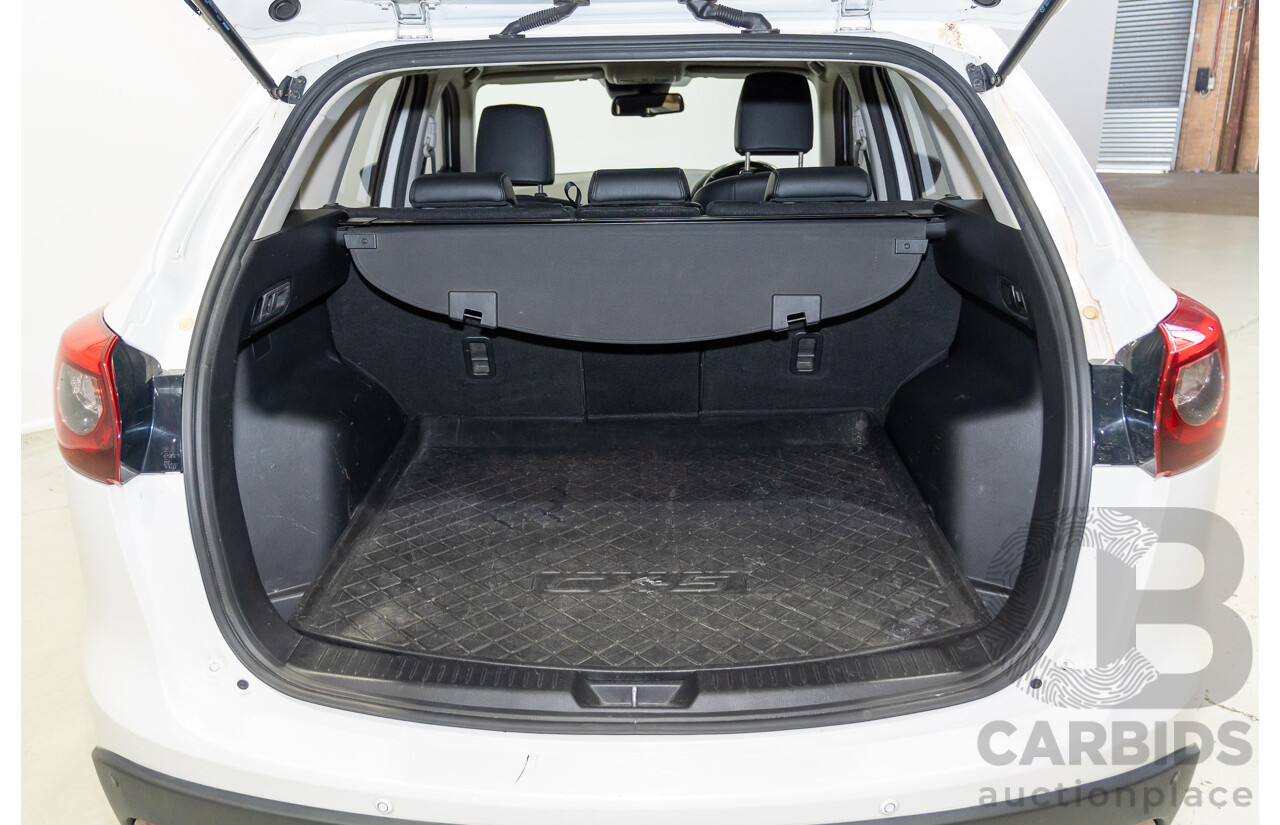 11/2016 Mazda CX-5 GT (4x4) MY17 4d Wagon White Turbo Diesel 2.2L