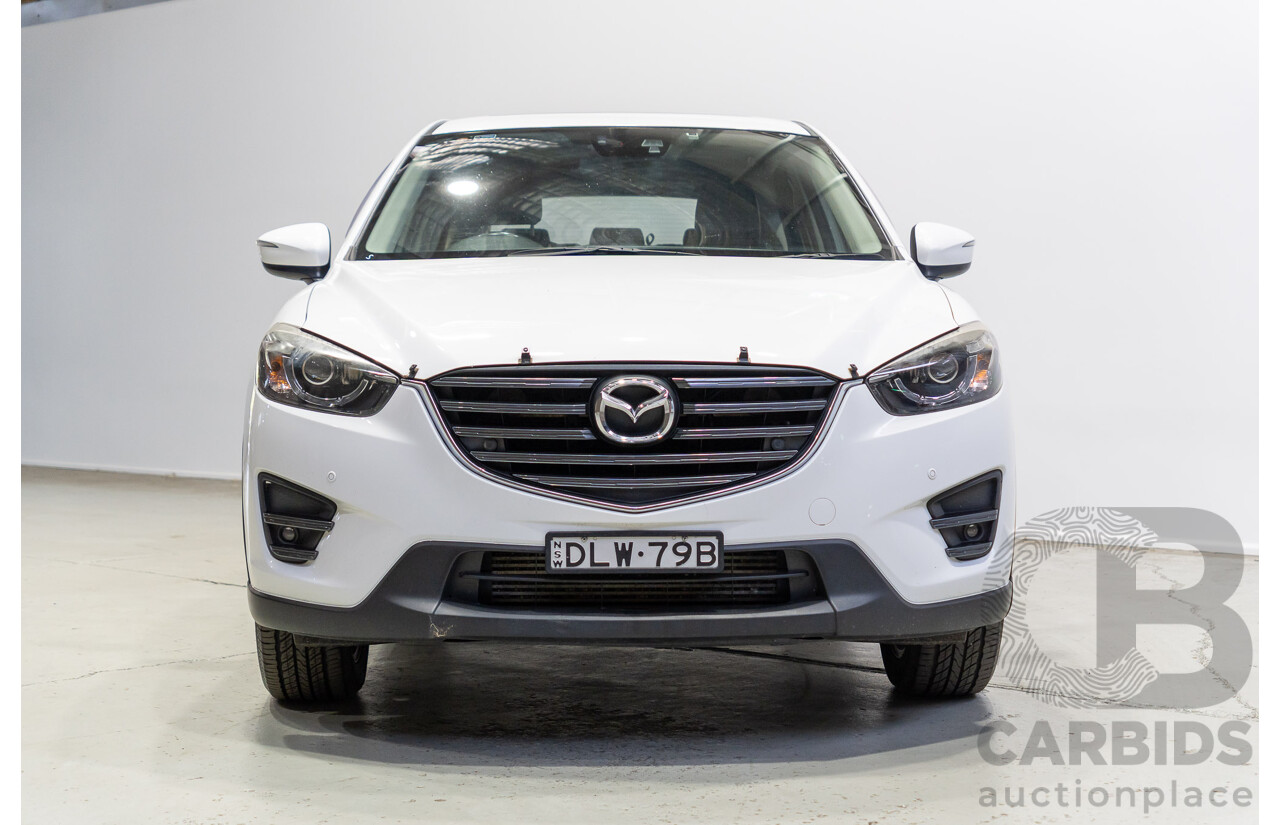 11/2016 Mazda CX-5 GT (4x4) MY17 4d Wagon White Turbo Diesel 2.2L