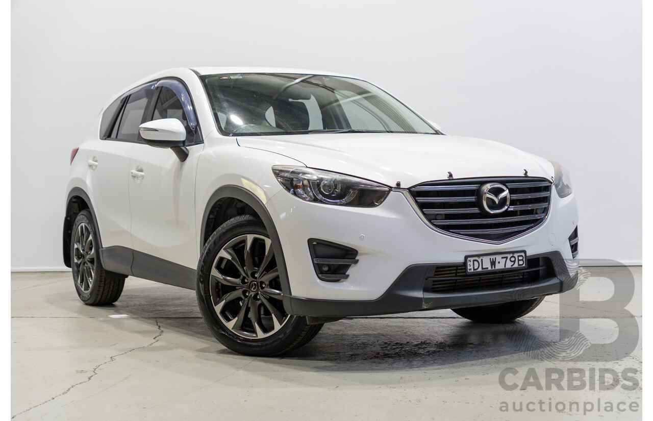11/2016 Mazda CX-5 GT (4x4) MY17 4d Wagon White Turbo Diesel 2.2L