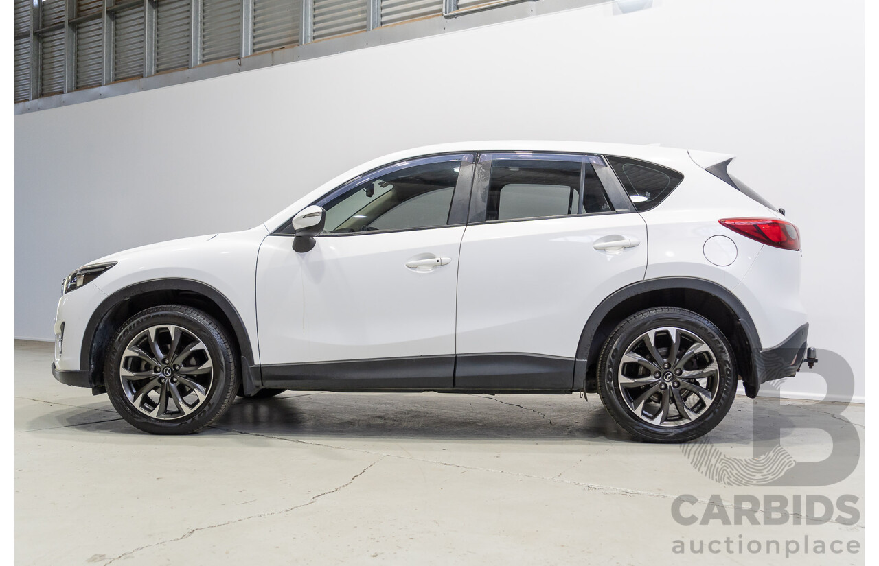 11/2016 Mazda CX-5 GT (4x4) MY17 4d Wagon White Turbo Diesel 2.2L