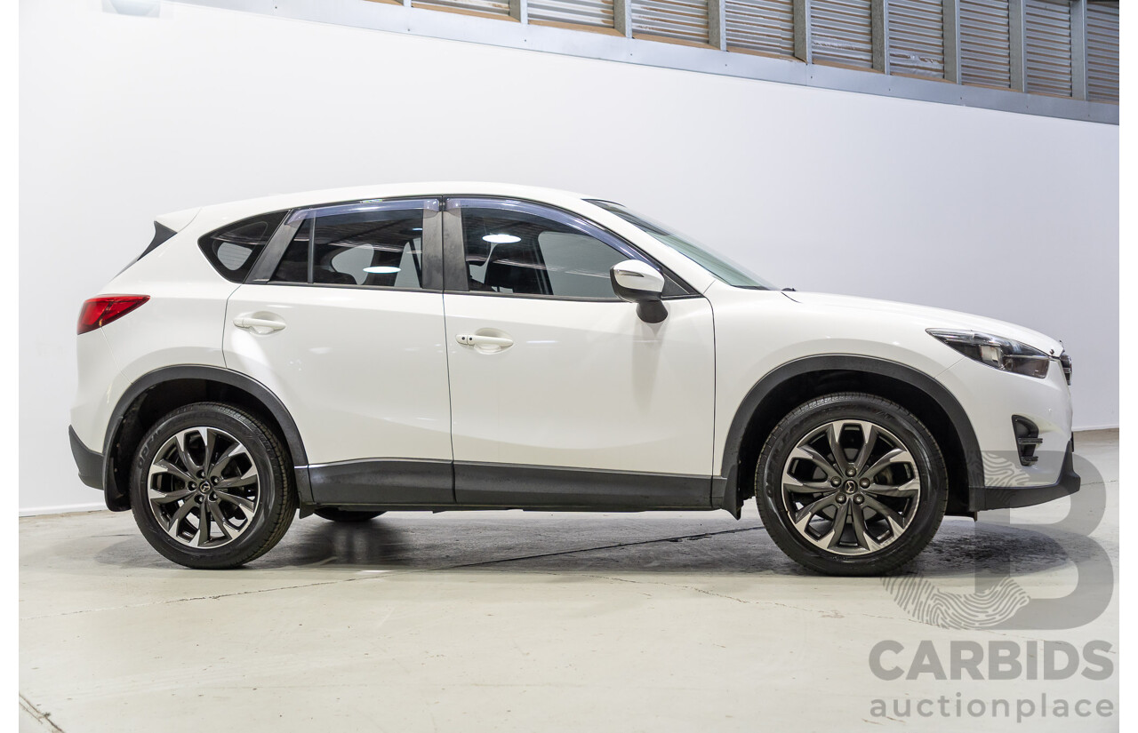 11/2016 Mazda CX-5 GT (4x4) MY17 4d Wagon White Turbo Diesel 2.2L