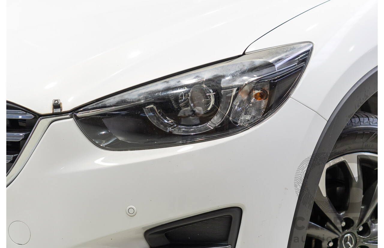 11/2016 Mazda CX-5 GT (4x4) MY17 4d Wagon White Turbo Diesel 2.2L