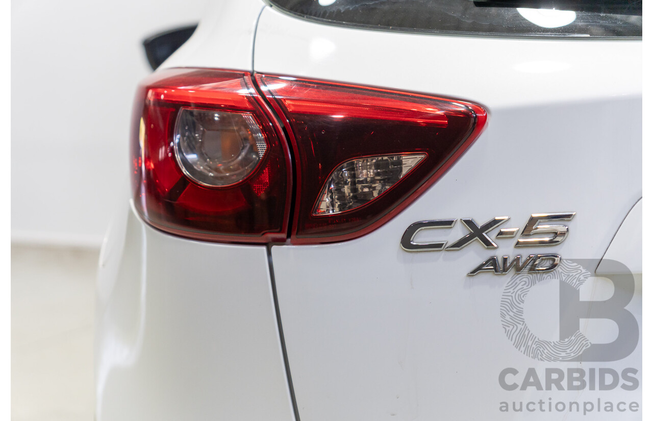 11/2016 Mazda CX-5 GT (4x4) MY17 4d Wagon White Turbo Diesel 2.2L