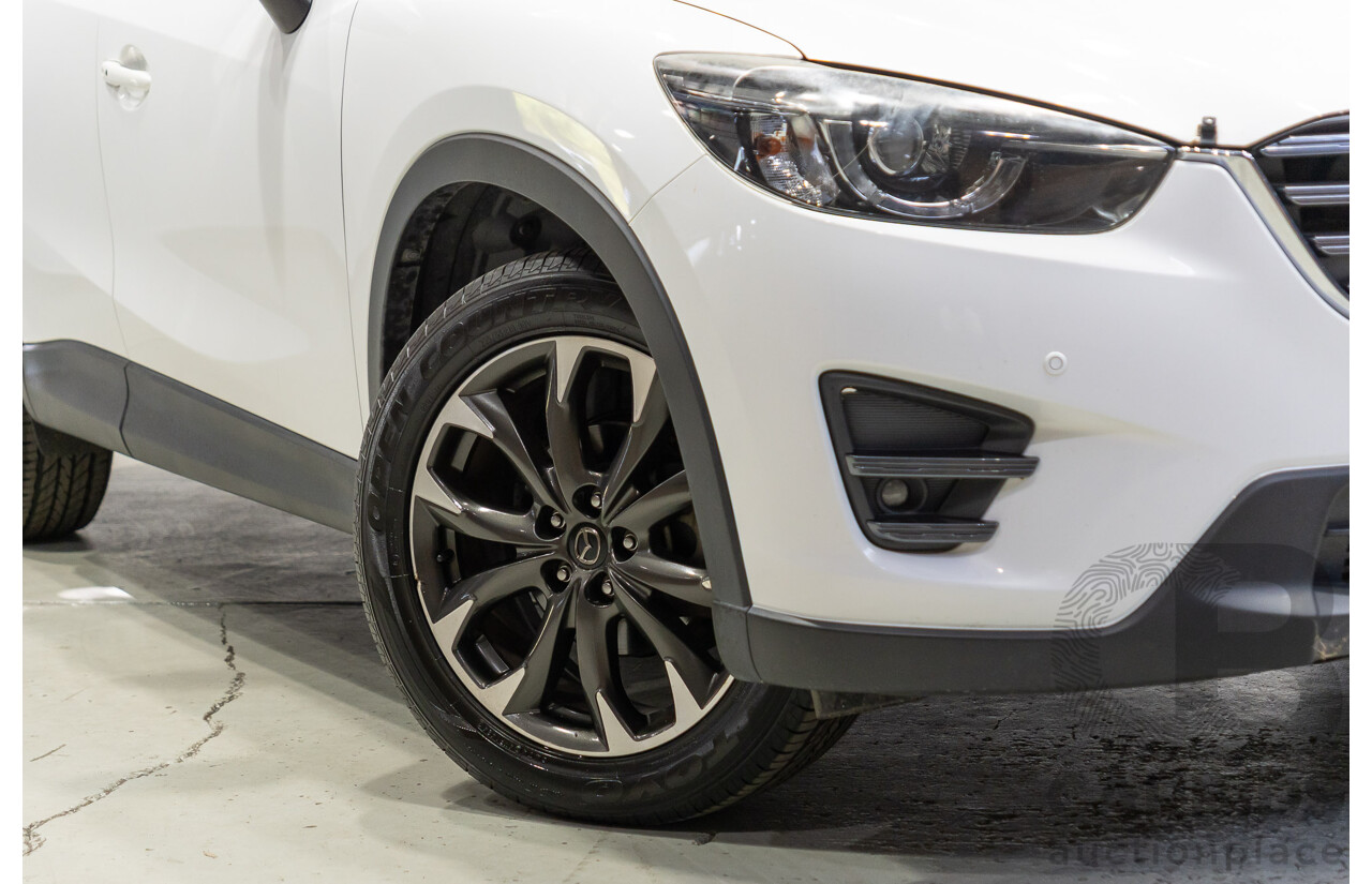 11/2016 Mazda CX-5 GT (4x4) MY17 4d Wagon White Turbo Diesel 2.2L