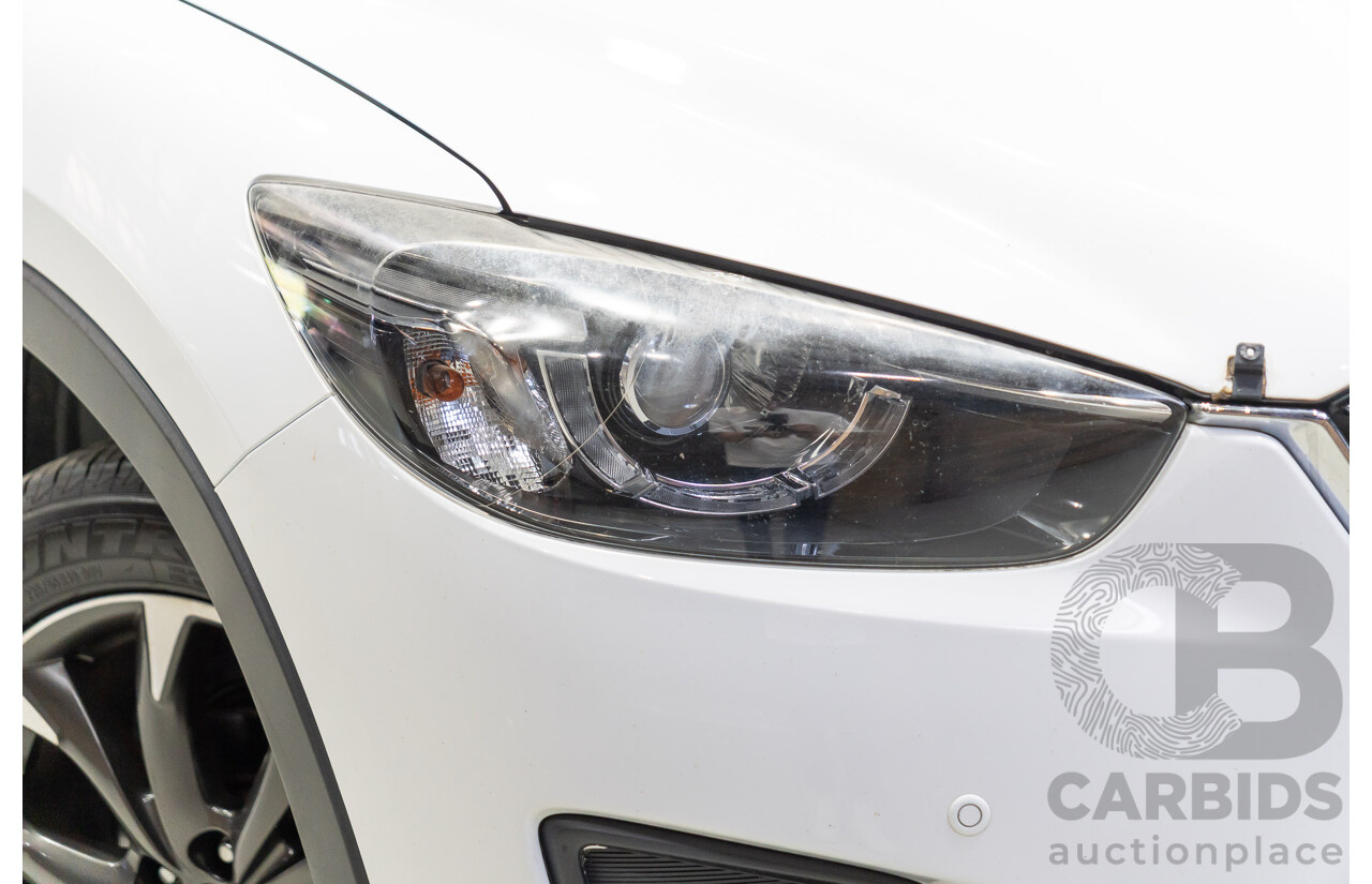 11/2016 Mazda CX-5 GT (4x4) MY17 4d Wagon White Turbo Diesel 2.2L