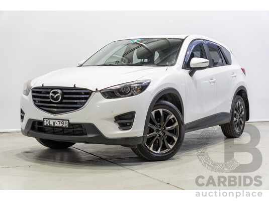 11/2016 Mazda CX-5 GT (4x4) MY17 4d Wagon White Turbo Diesel 2.2L