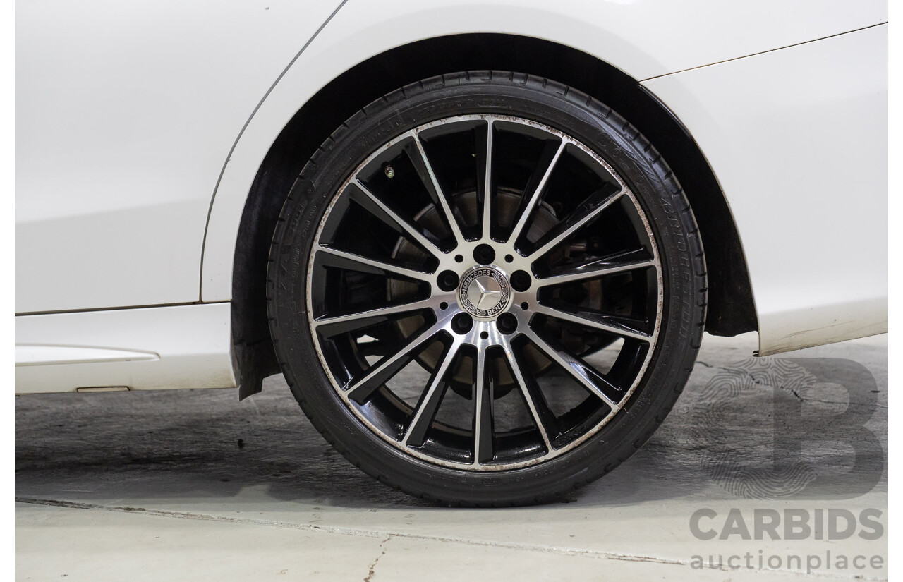 04/2015 Mercedes-Benz C200 (RWD) 205 4d Sedan White Turbo 2.0L