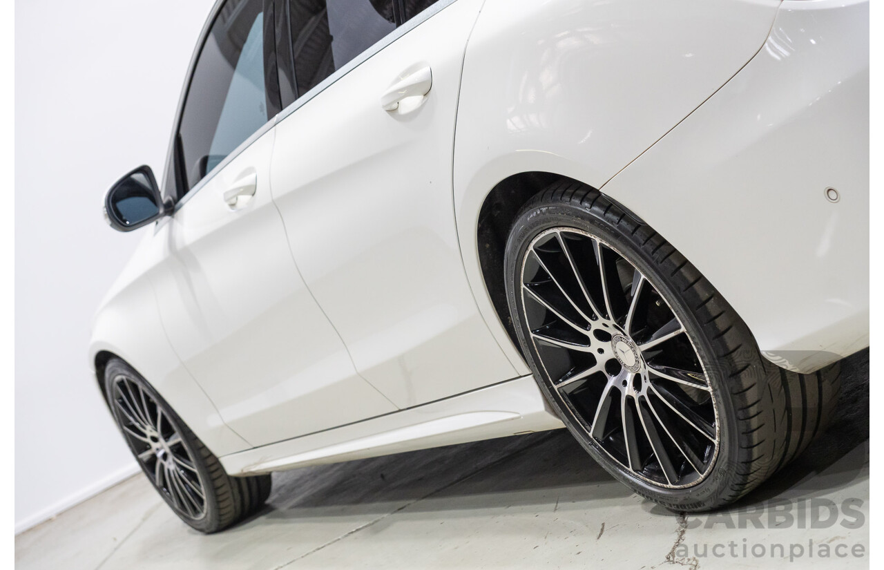 04/2015 Mercedes-Benz C200 (RWD) 205 4d Sedan White Turbo 2.0L