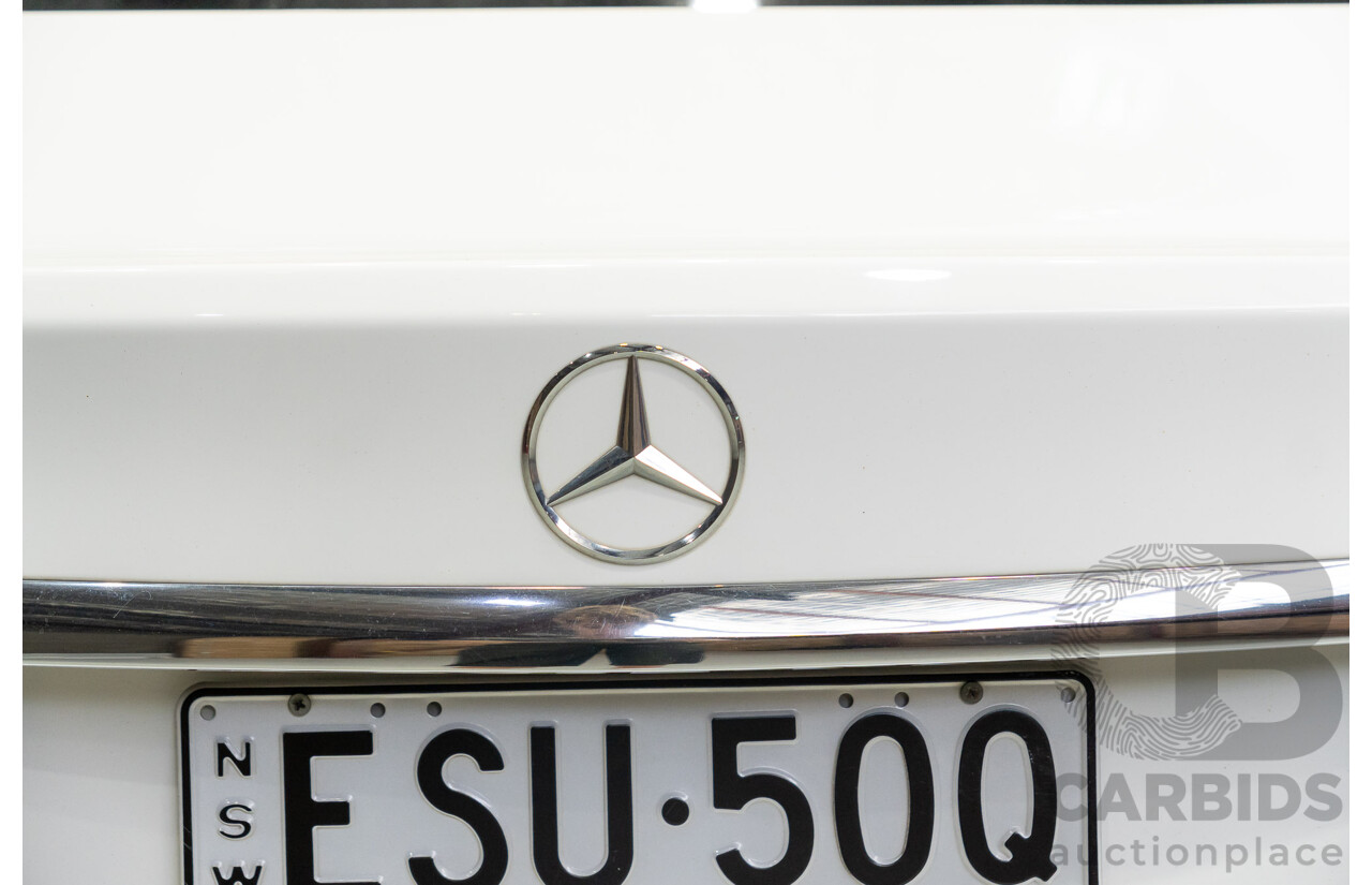 04/2015 Mercedes-Benz C200 (RWD) 205 4d Sedan White Turbo 2.0L