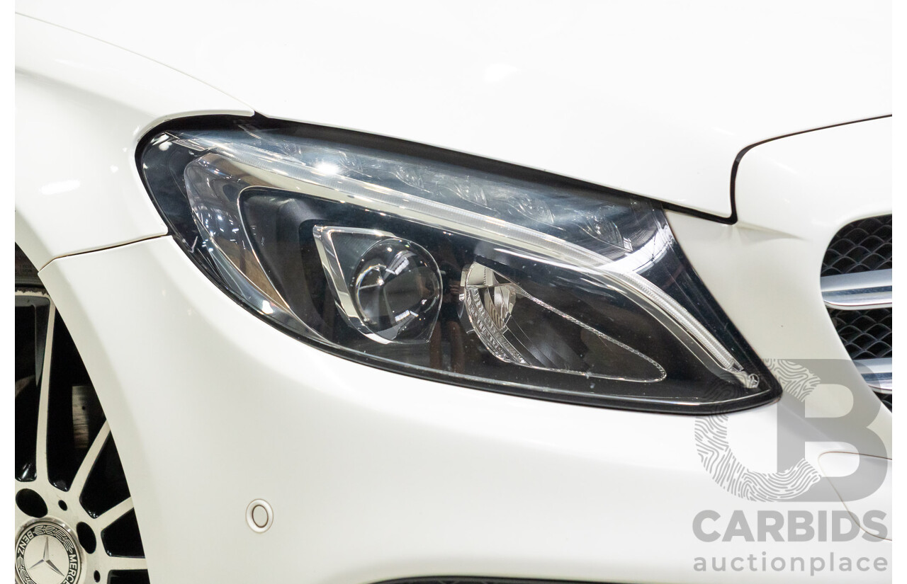 04/2015 Mercedes-Benz C200 (RWD) 205 4d Sedan White Turbo 2.0L