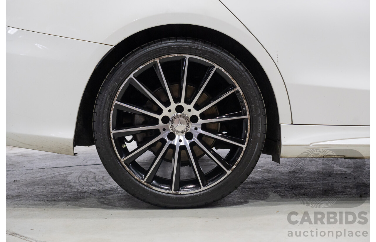 04/2015 Mercedes-Benz C200 (RWD) 205 4d Sedan White Turbo 2.0L