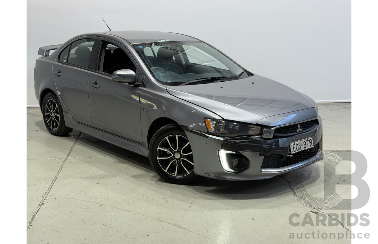 12/2015 Mitsubishi Lancer ES Sport CF 4d Sedan Grey 2.0L
