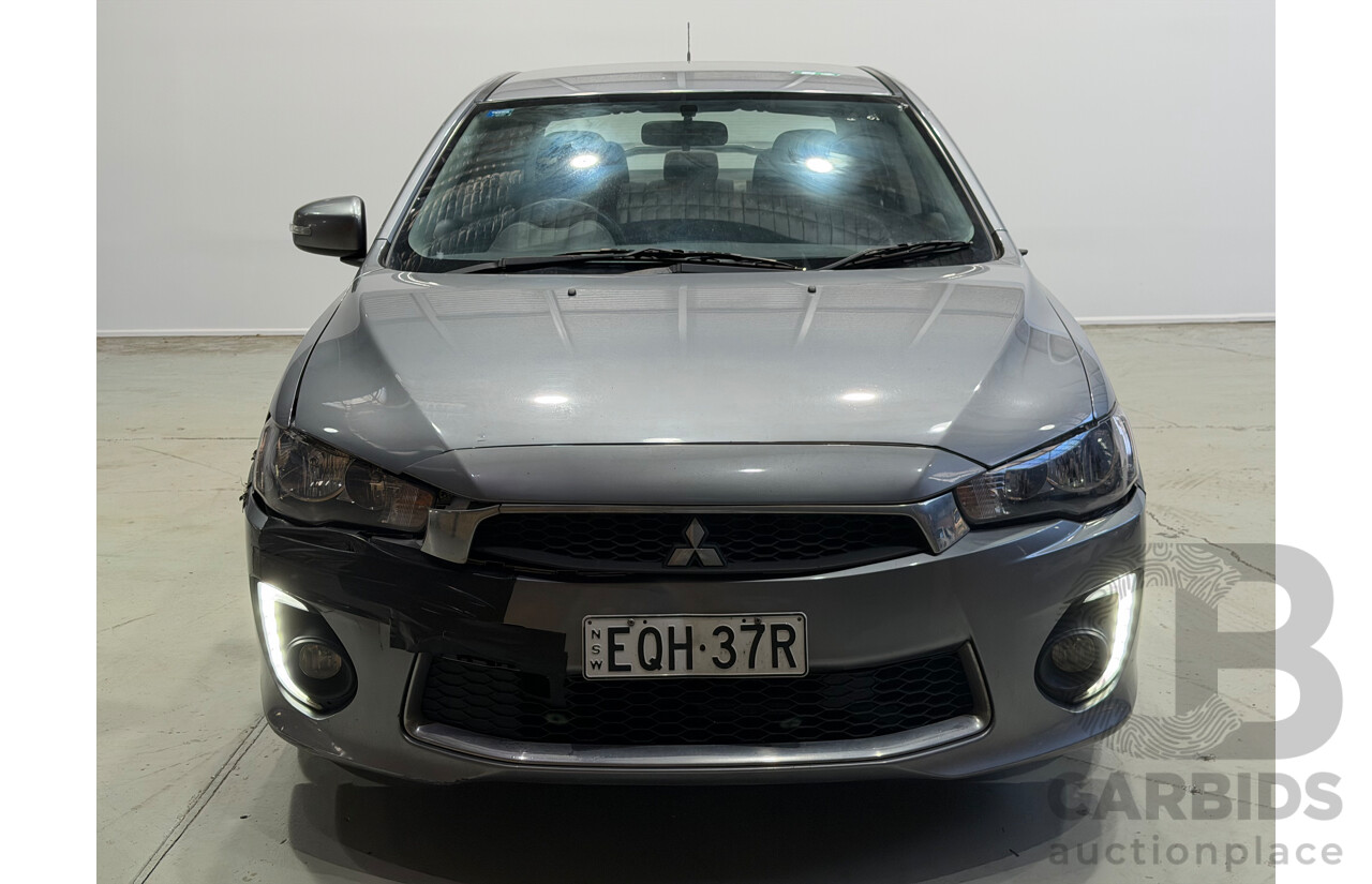 12/2015 Mitsubishi Lancer ES Sport CF 4d Sedan Grey 2.0L