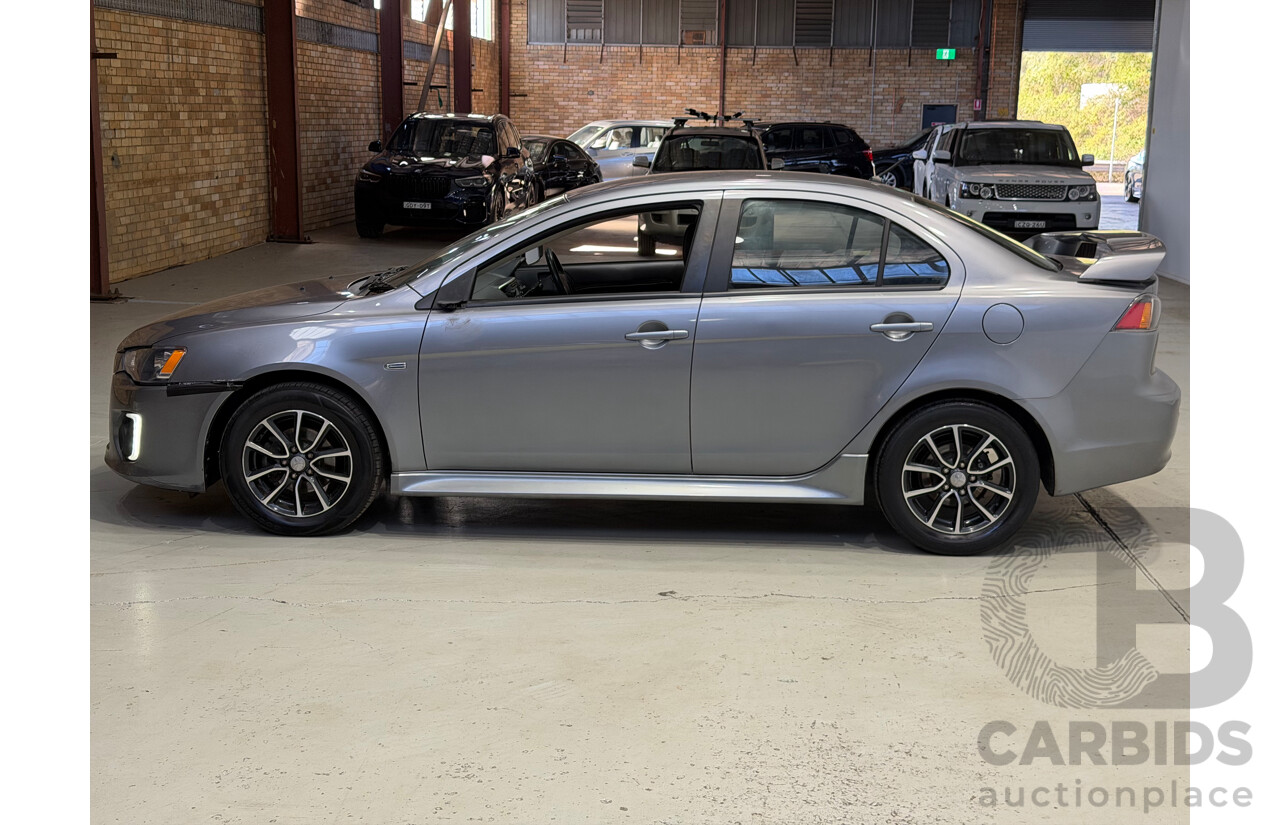 12/2015 Mitsubishi Lancer ES Sport CF 4d Sedan Grey 2.0L