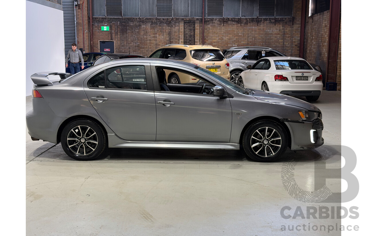 12/2015 Mitsubishi Lancer ES Sport CF 4d Sedan Grey 2.0L