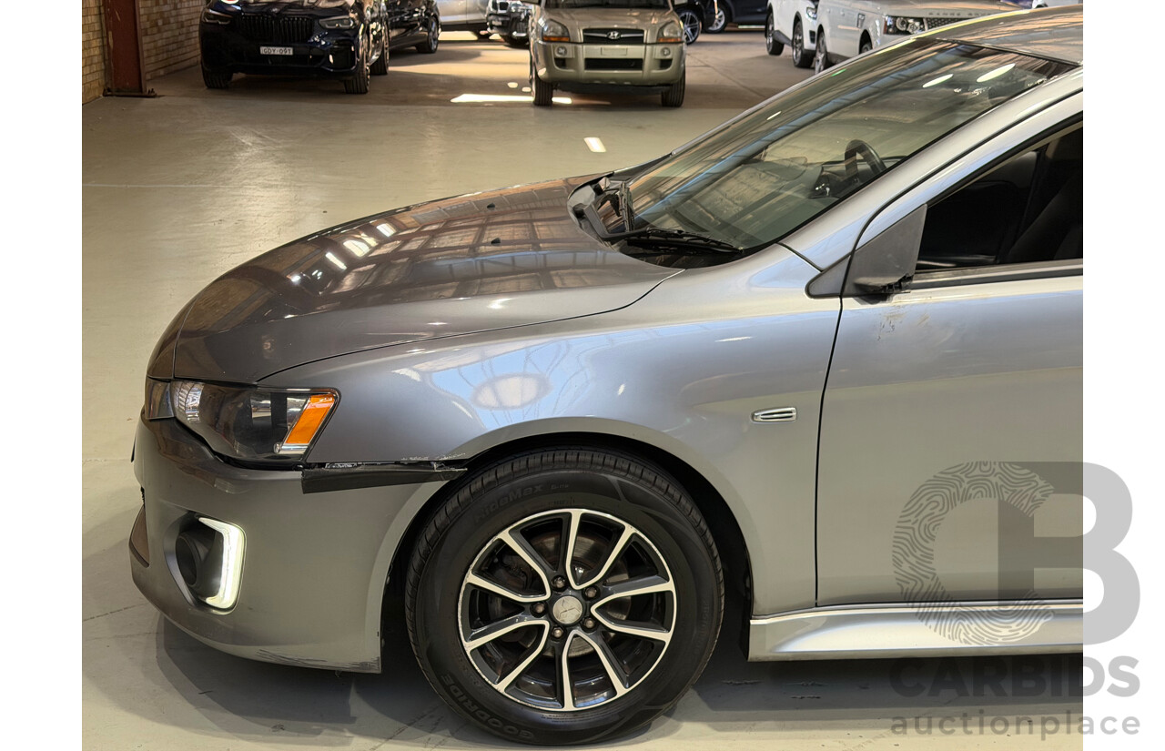 12/2015 Mitsubishi Lancer ES Sport CF 4d Sedan Grey 2.0L