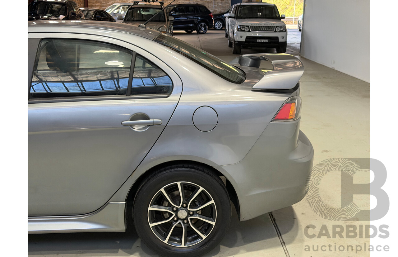 12/2015 Mitsubishi Lancer ES Sport CF 4d Sedan Grey 2.0L