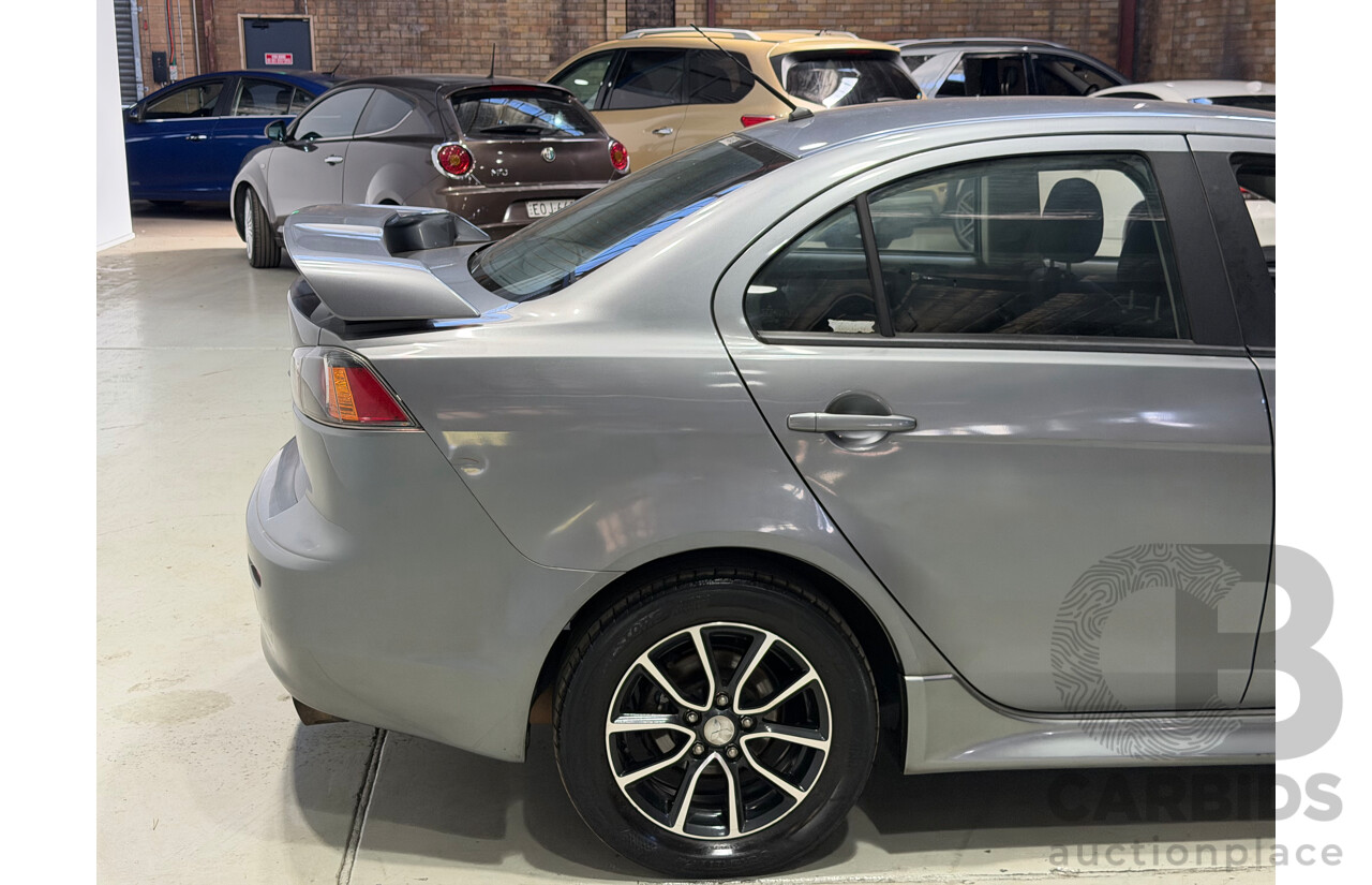 12/2015 Mitsubishi Lancer ES Sport CF 4d Sedan Grey 2.0L