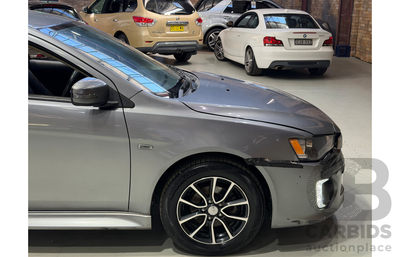 12/2015 Mitsubishi Lancer ES Sport CF 4d Sedan Grey 2.0L