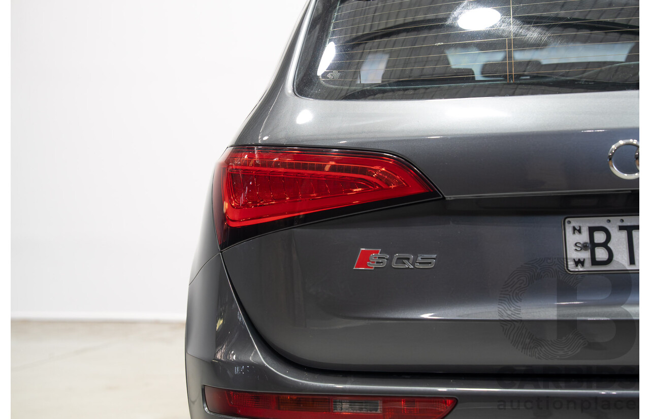 05/2014 Audi SQ5 3.0 TDI Quattro (AWD) 8R MY14 5d Wagon Daytona Grey Twin Turbo Diesel 3.0L