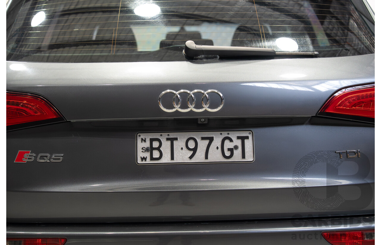 05/2014 Audi SQ5 3.0 TDI Quattro (AWD) 8R MY14 5d Wagon Daytona Grey Twin Turbo Diesel 3.0L