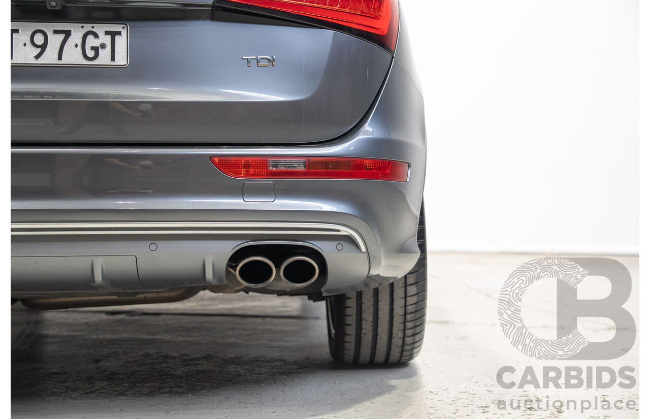 05/2014 Audi SQ5 3.0 TDI Quattro (AWD) 8R MY14 5d Wagon Daytona Grey Twin Turbo Diesel 3.0L