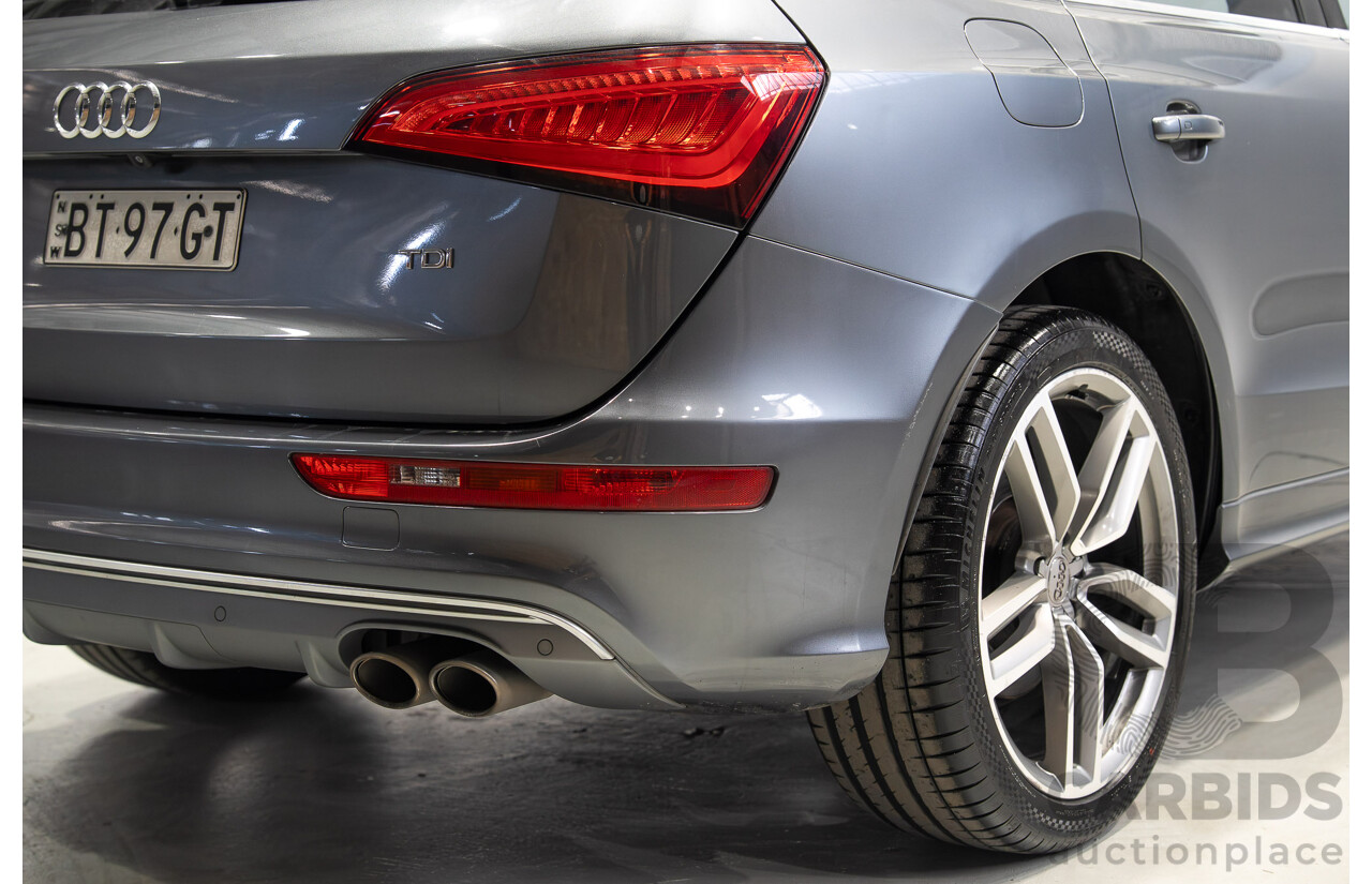 05/2014 Audi SQ5 3.0 TDI Quattro (AWD) 8R MY14 5d Wagon Daytona Grey Twin Turbo Diesel 3.0L