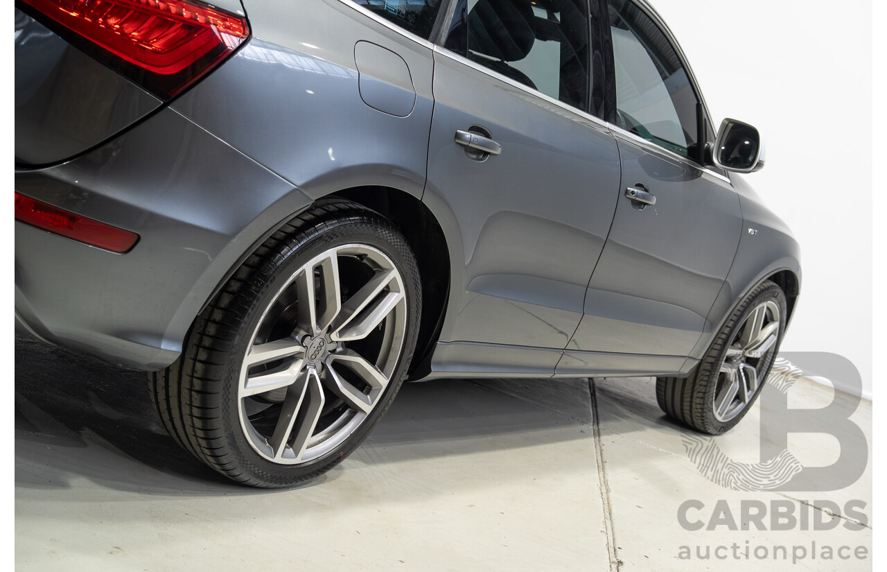 05/2014 Audi SQ5 3.0 TDI Quattro (AWD) 8R MY14 5d Wagon Daytona Grey Twin Turbo Diesel 3.0L