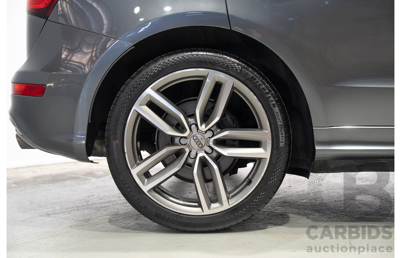 05/2014 Audi SQ5 3.0 TDI Quattro (AWD) 8R MY14 5d Wagon Daytona Grey Twin Turbo Diesel 3.0L
